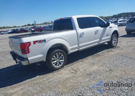 2015 Ford F-150 King Ranch из США, поврежденный, VIN 1FTFW1EG7FFA85106